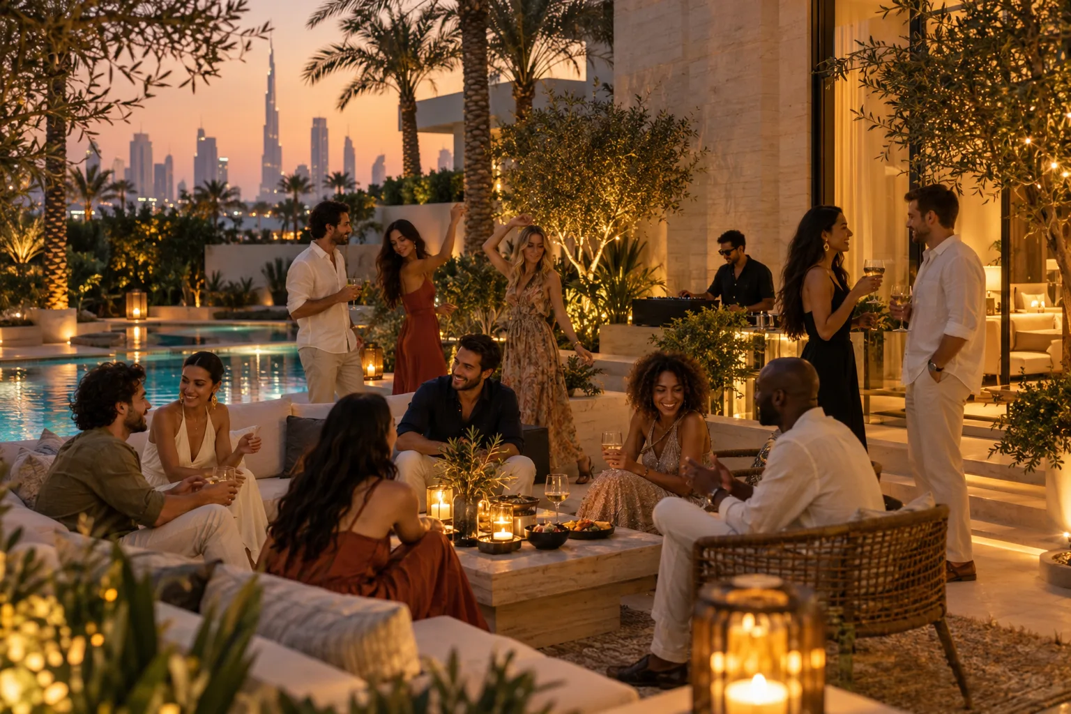 Villa & House Parties event inspiration