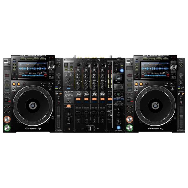 2x Pioneer CDJ-2000NXS2 + DJM-900NXS2