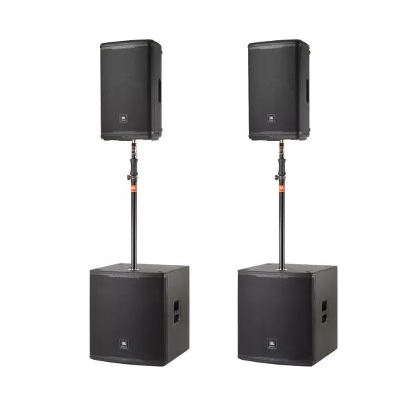 2x JBL EON715 + 2x EON718S Package