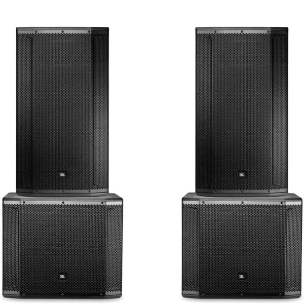 2x JBL SRX835P + 2x SRX828SP Package